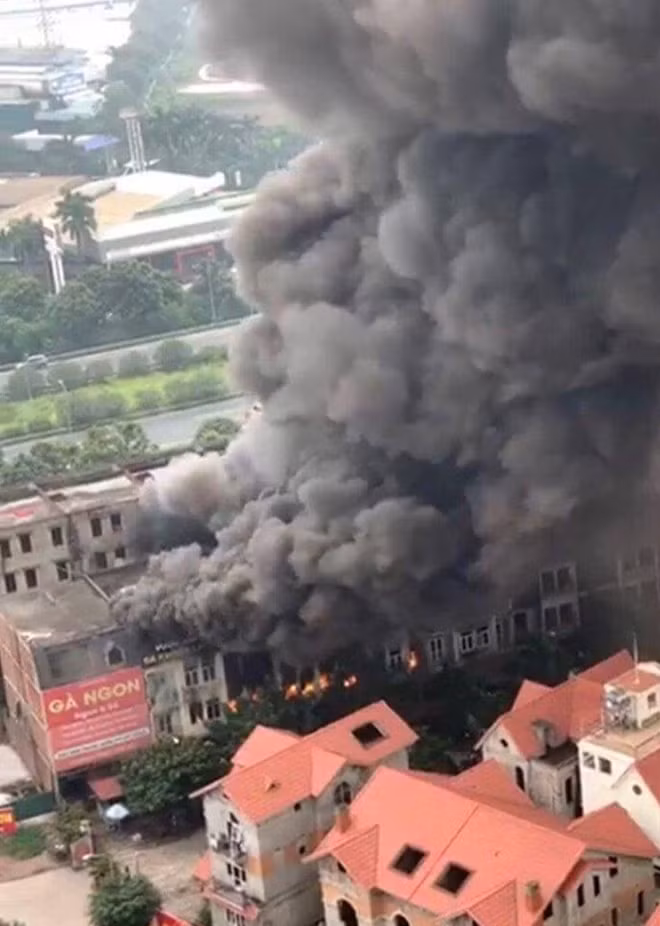 Hiện trường vụ cháy