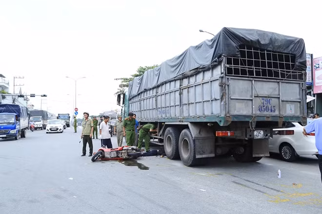 Hiện trường vụ tai nạn