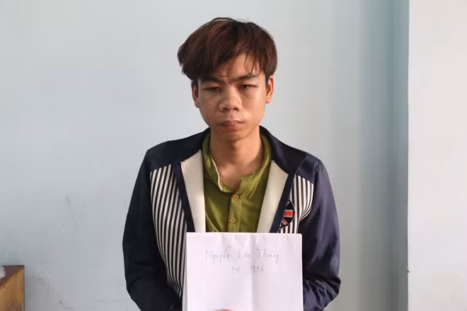 Các đối tượng tại cơ quan Công an