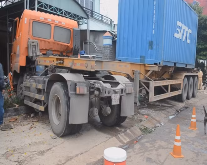 Hiện trường vụ tai nạn