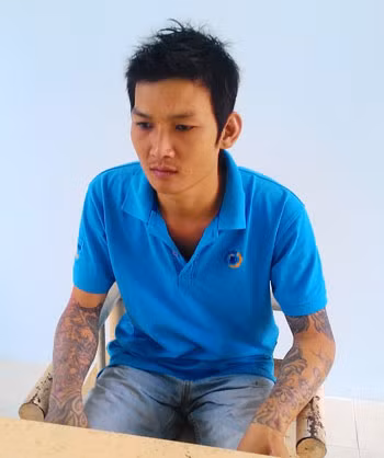Mã Cẩm Quang tại cơ quan điều tra.