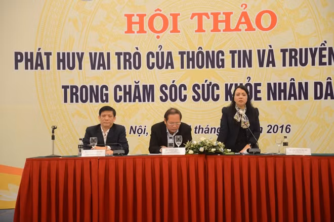 Bộ trưởng Bộ Y tế Nguyễn Thị Kim Tiến đánh giá cao vai trò của truyền thông trong y tế