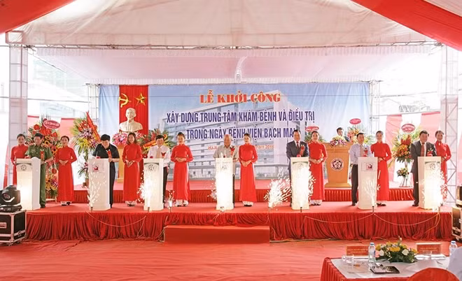 Khởi công xây dựng công trình khám chữa bệnh hiện đại