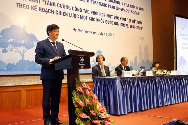 Thứ trưởng Bộ Y tế Nguyễn Thanh Long mong muốn các tổ chức quốc tế tiếp tục hỗ trợ Việt Nam phòng chống dịch bệnh