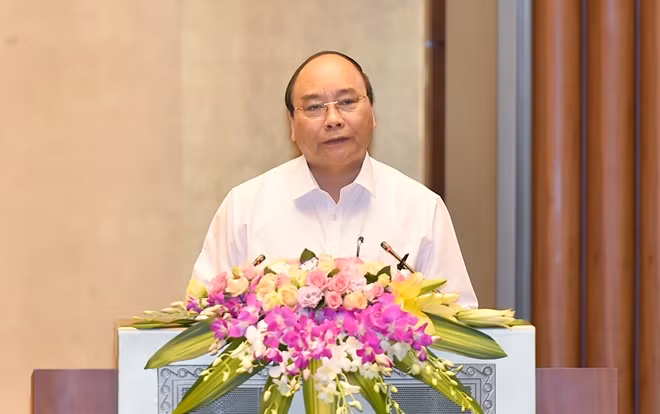 Thủ tướng Chính phủ Nguyễn Xuân Phúc phát biểu chỉ đạo hội nghị