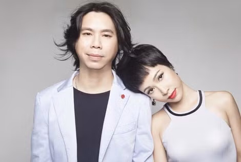 Nhạc sĩ Dũng Đà Lạt và ca sĩ Uyên Linh.