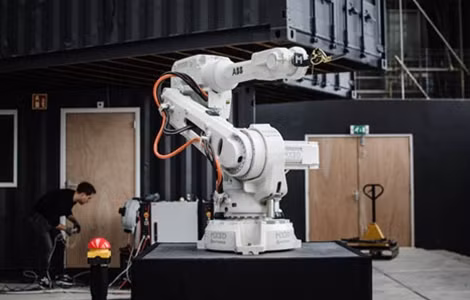 Cánh tay robot của MX3D.
