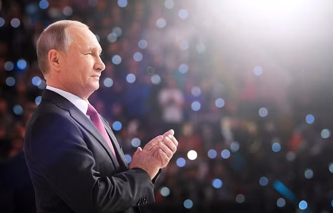 Tổng thống Putin cho biết sự ủng hộ và niềm tin của người dân đóng vai trò quan trọng. Ảnh: TASS.