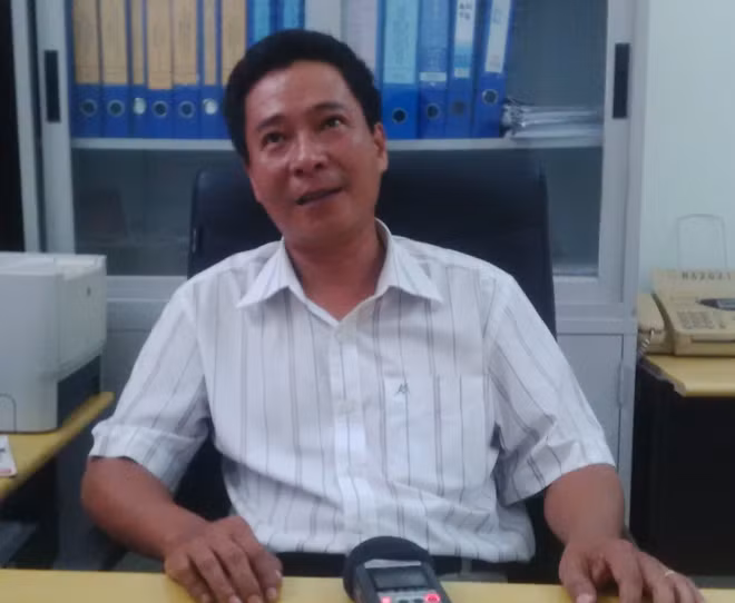 Ông Hoàng Văn Đức, Chánh Văn phòng Sở Y tế tỉnh Thừa Thiên- Huế trao đổi về sự việc bệnh nhân Chi tử vong.