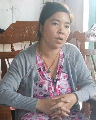 Bị can Lê Thị Hồng Thương.