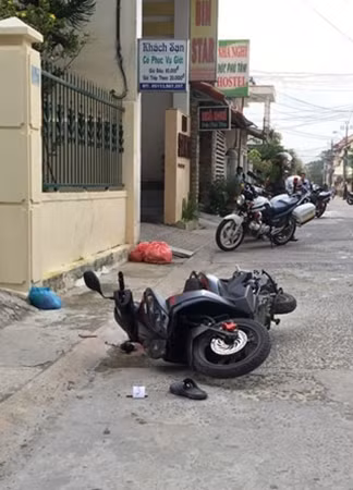 Hiện trường vụ án mạng.