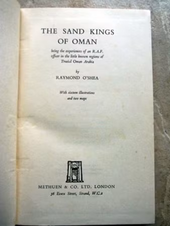 Cuốn sách của Raymond O'Shea.