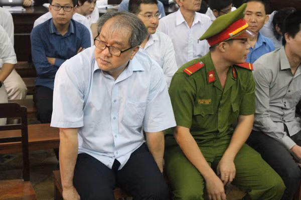 Bị cáo Phạm Công Danh tại phiên tòa.