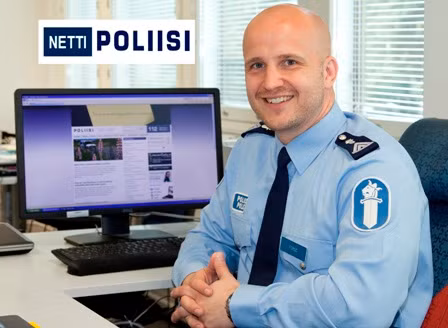 Sĩ quan cảnh sát Internet Sergeant Marko Forss.