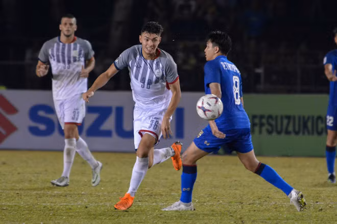 John-Patrick Strauss không thể thi đấu tại trận bán kết gặp Việt Nam. Ảnh: AFF