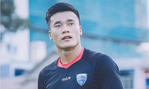 Thủ môn Bùi Tiến Dũng. Ảnh: VNE.