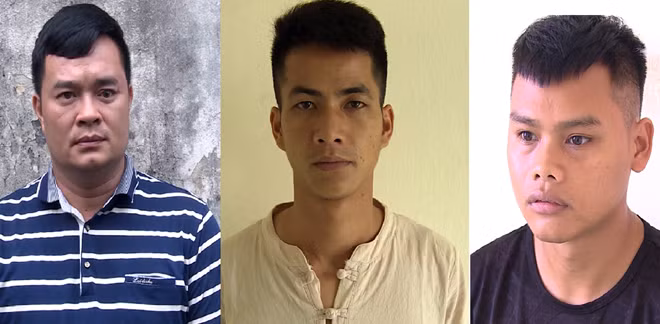 Các đối tượng Lễ, Trung, Hiếu (từ trái qua).