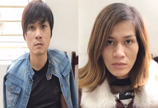 2 đối tượng Đỗ Quang Việt và Nguyễn Thị Xuyên.