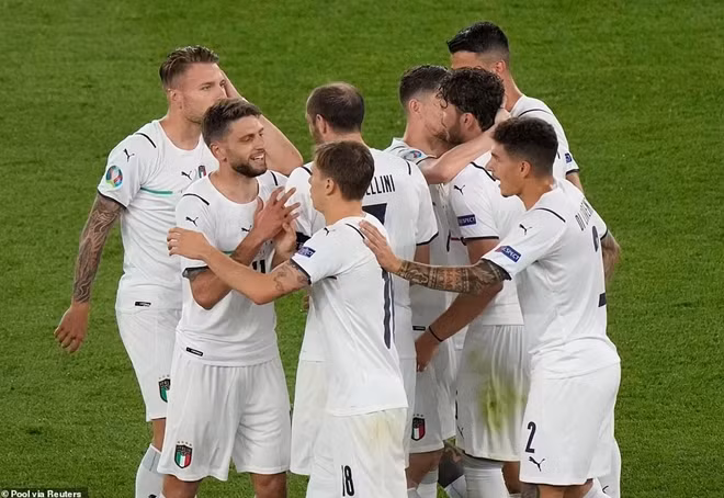 Chung cuộc Italia thắng Thổ Nhĩ Kỳ với tỷ số 3-0. Đội bóng xứ sở mỳ ống có trận ra quân thắng lợi tại Euro 2020.