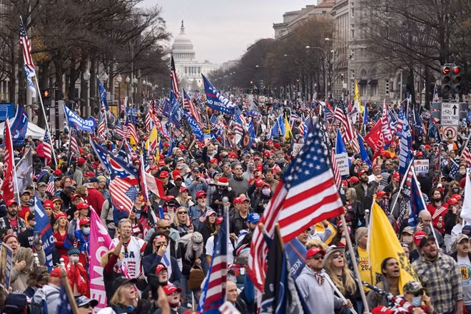 Người ủng hộ ông Donald Trump biểu tình ở Washington D.C.