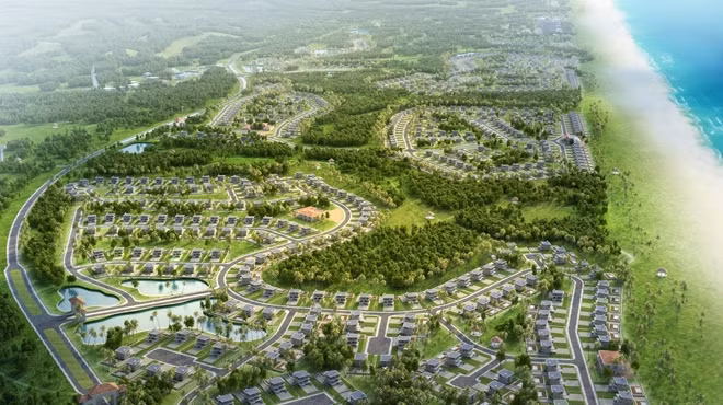 Quần thể FLC Quang Binh Beach & Golf Resort.