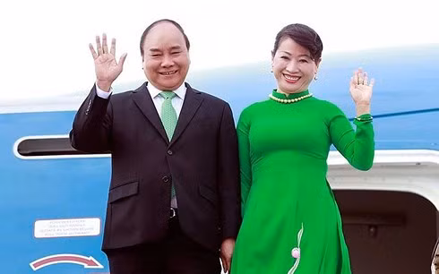 Thủ tướng Nguyễn Xuân Phúc và phu nhân. (Ảnh: chinhphu.vn)