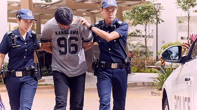 Lực lượng cảnh sát quốc gia Singapore.