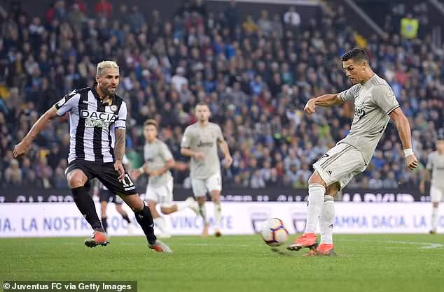 Ronaldo tiếp tục là ngôi sao sáng nhất trên hàng công Juve.