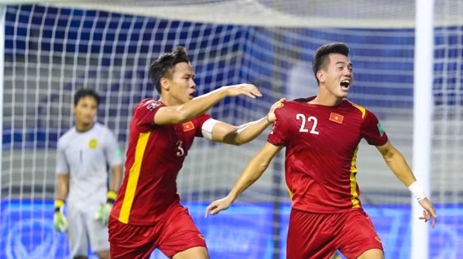 Đội tuyển Việt Nam có chiến thắng 2-1 trước Malaysia. Ảnh: AFC.