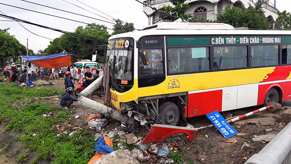 Hiện trường vụ tai nạn