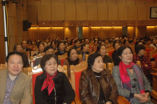 Quang cảnh Lễ Tổng kết hoạt động năm 2017 của CLB Công an hưu trí Tổng cục Chính trị CAND.