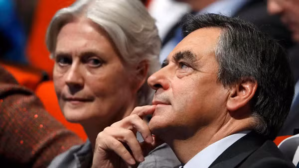 Ông Francois Fillon và bà Penelope.