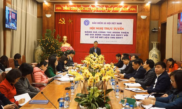 Phó Tổng Giám đốc BHXH Việt Nam Trần Đình Liệu phát biểu tại Hội nghị .