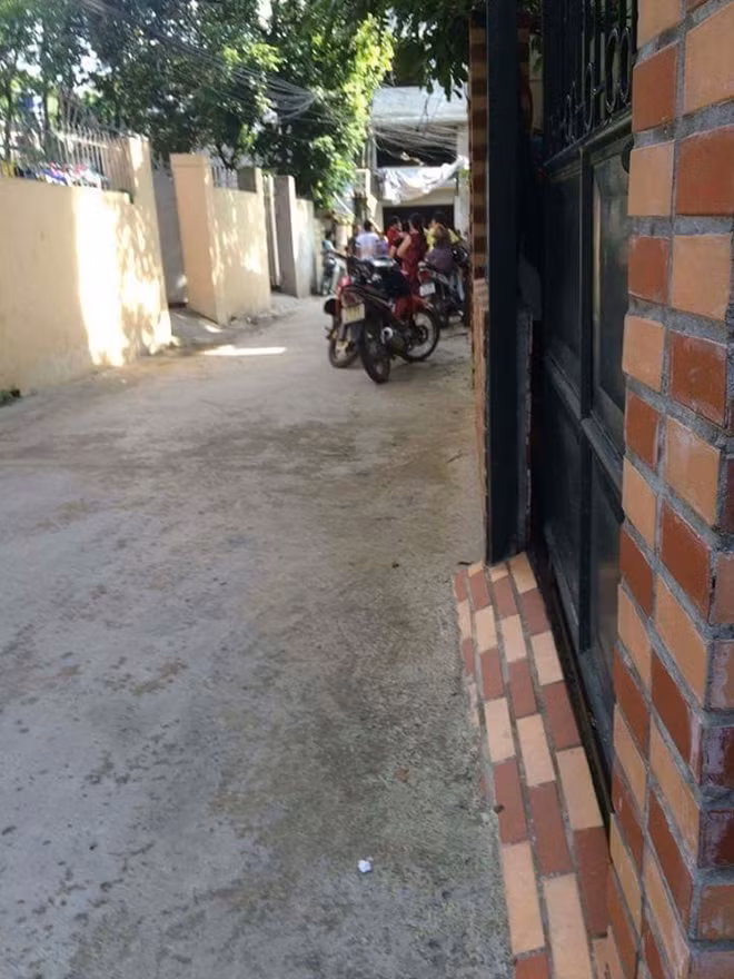 Hiện trường xảy ra vụ việc.