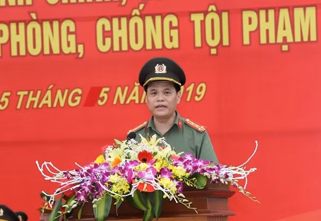 Đại tá Lê Ngọc Châu, Giám đốc Công an Hải Phòng phát lệnh ra quân.
