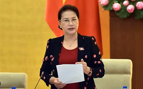 Chủ tịch Quốc hội Nguyễn Thị Kim Ngân.