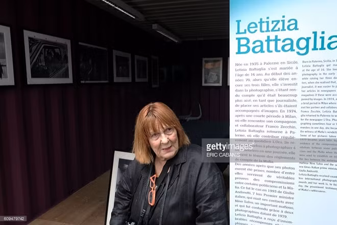 Bà Letizia Battaglia.