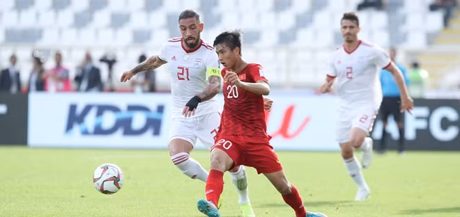 Đội tuyển Iran tỏ ra quá mạnh so với Việt Nam. Ảnh: AFC.