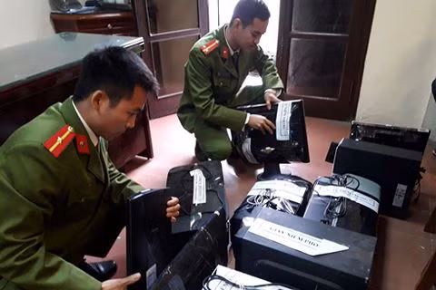 Công an huyện Đông Anh thu