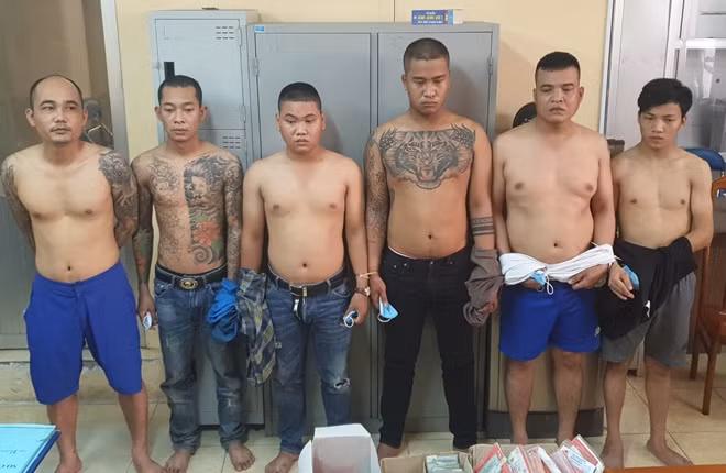 Một băng nhóm tội phạm có tổ chức bị Công an bắt giữ.