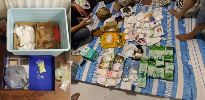 Tang vật của các vụ án.