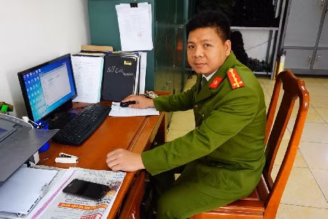 Đại úy Kiều Quang Hà.