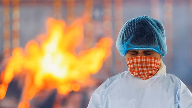 Tình trạng khẩn cấp y tế tại Ấn Độ được đánh giá sẽ gây ra tác động toàn cầu. Ảnh: Reuters.