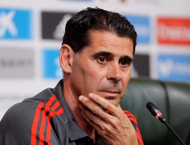 Ông Fernando Hierro. Ảnh: Reuters.
