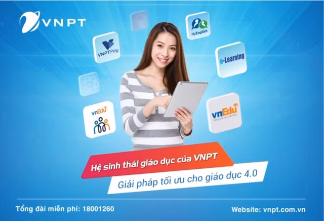 Hệ sinh thái giáo dục thông minh của VNPT.