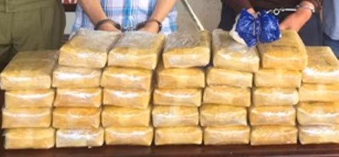 Tang vật trong một vụ án ma túy (ảnh minh họa)