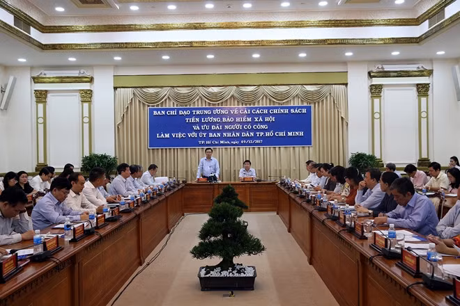 Phó Thủ tướng tại buổi làm việc