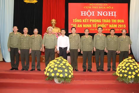 Đại biểu Công an các địa phương dự hội nghị.