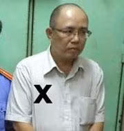 Bị cáo Hải tại tòa.