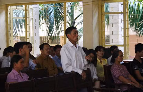 Bố đẻ và mẹ kế của bị cáo Chung biết rõ việc Chung giết hại bà Hoan.